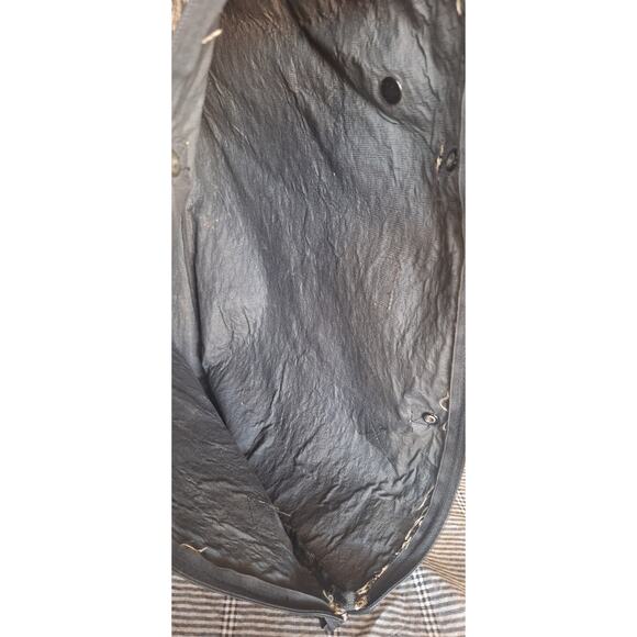 Athalon tote bag-Leopard print canvas- 14"x19"x2" 9"drop- excellent condition - Picture 7 of 8